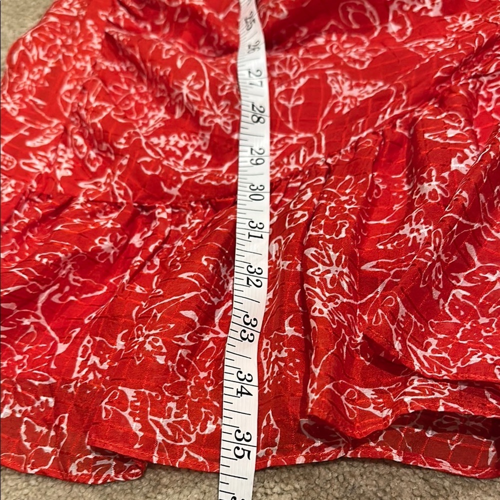 Parker Scarlet Floral Mini Dress​​ - Picture 5 of 7